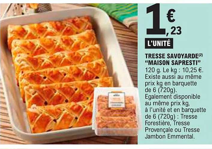 tresse savoyarde "maison sapresti"