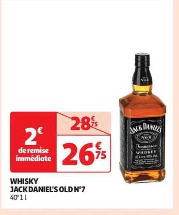 whisky jack daniel's old n°7