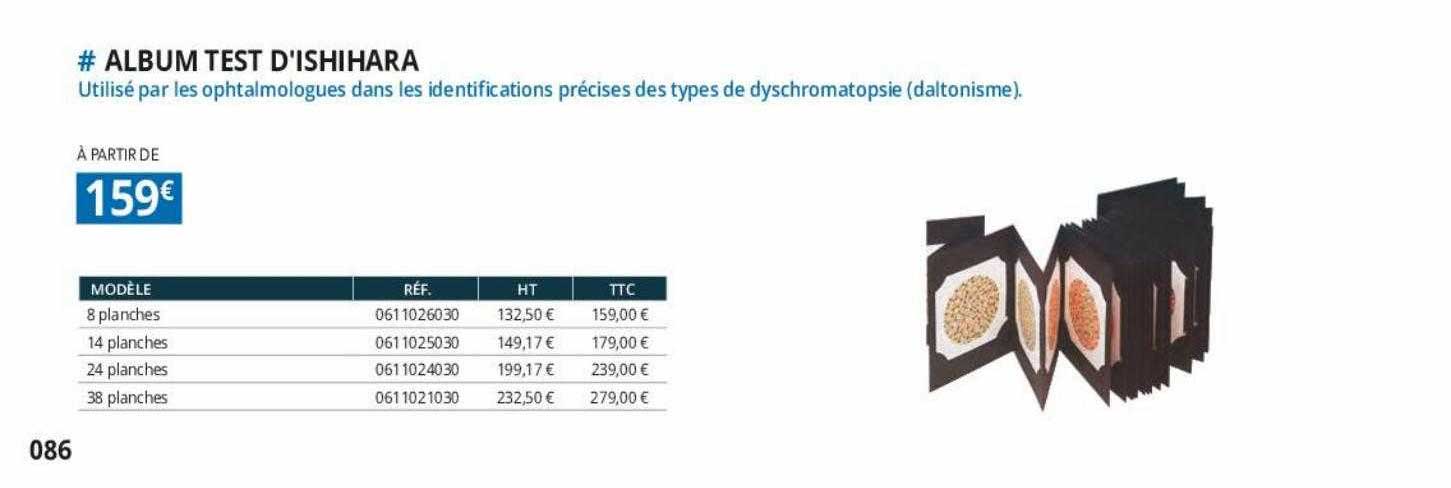 Album Test D'ishihara