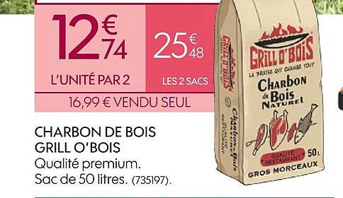 charbon de bois grill o'bois