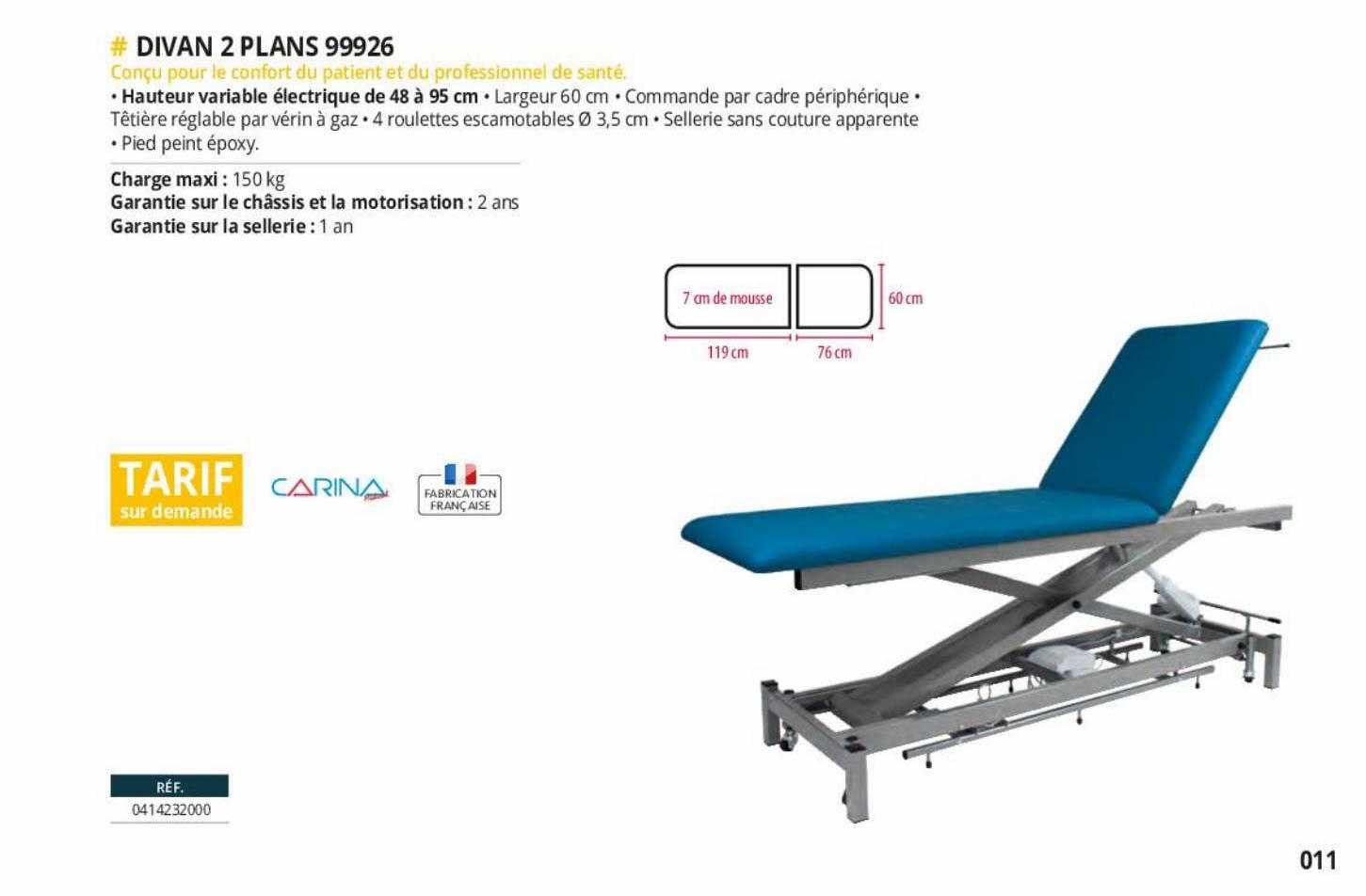 divan 2 plans 99926 carina
