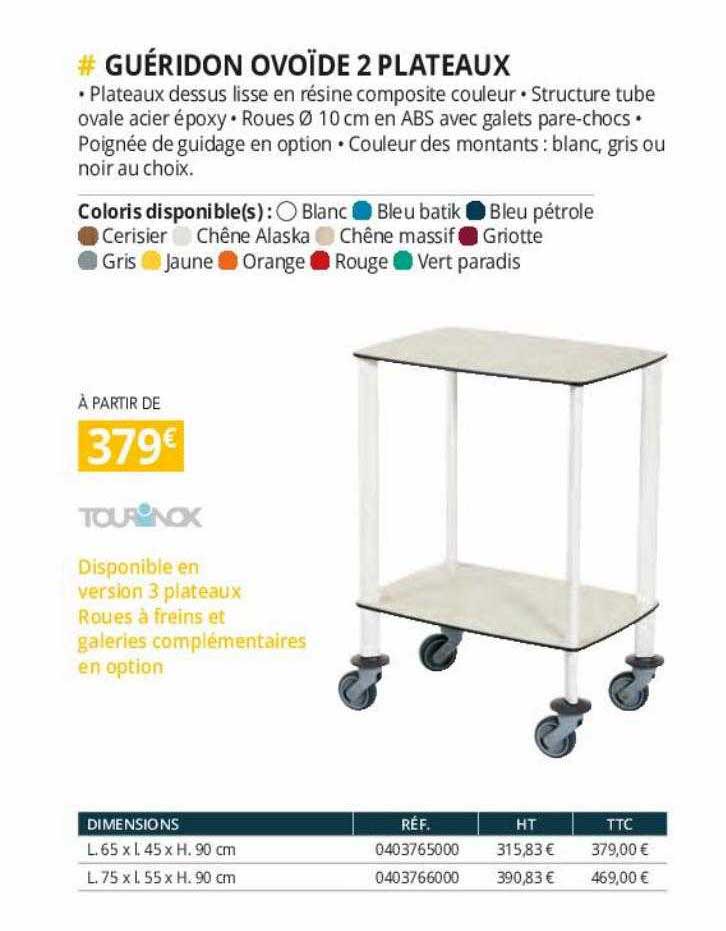 Guédon Ovoïde 2 Plateaux