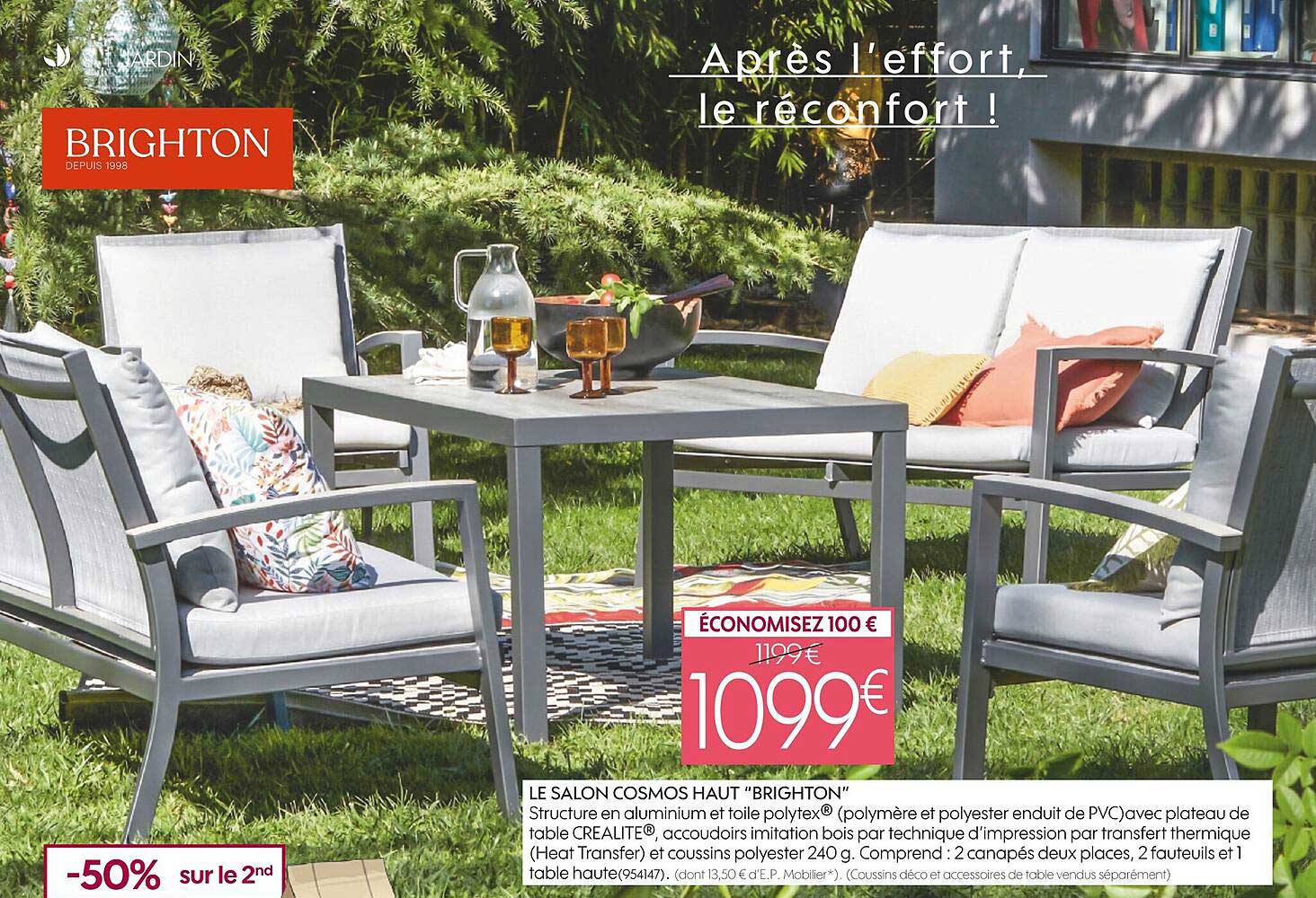 Le Salon Cosmos Haut "brighton"