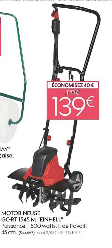 motobineuse gc-rt 1545 m "einhell"