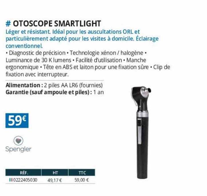 otoscope smartlight spengler