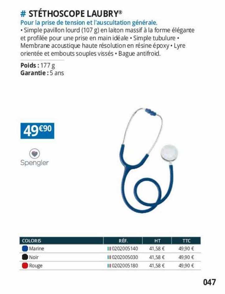 stéthoscope laubry spengler