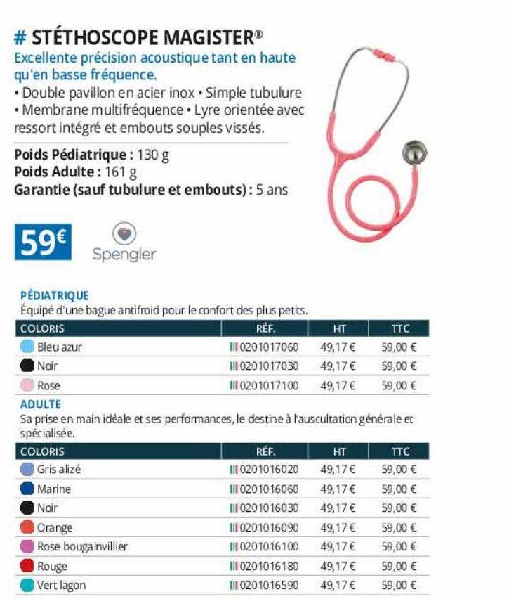 stéthoscope magister spengler
