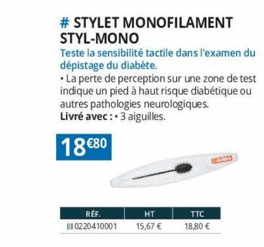 stylet monofilament styl-mono