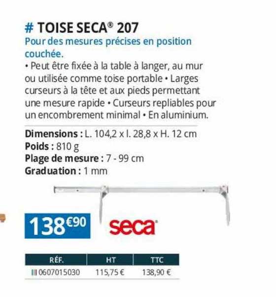 toise seca 207
