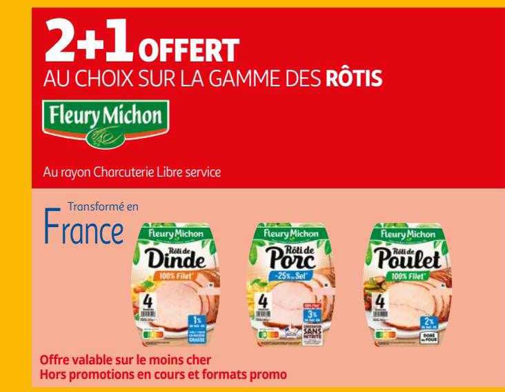 La Gamme Des Rôtis Fleury Michon