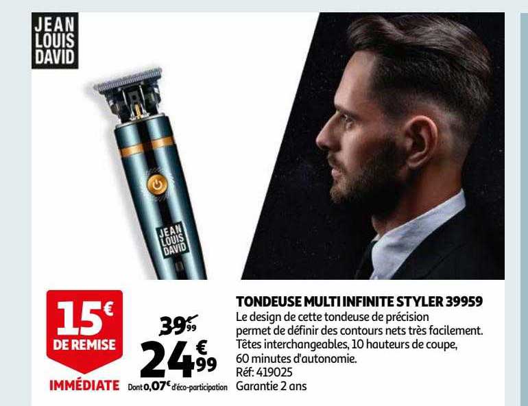 tondeuse multi infinite styler 39959