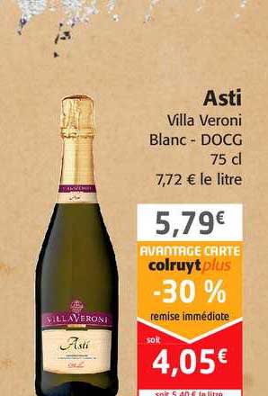 asti villa veroni blanc - docg