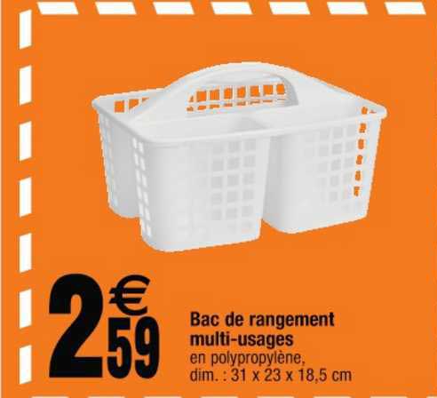 Bac De Rangement Multi-usages