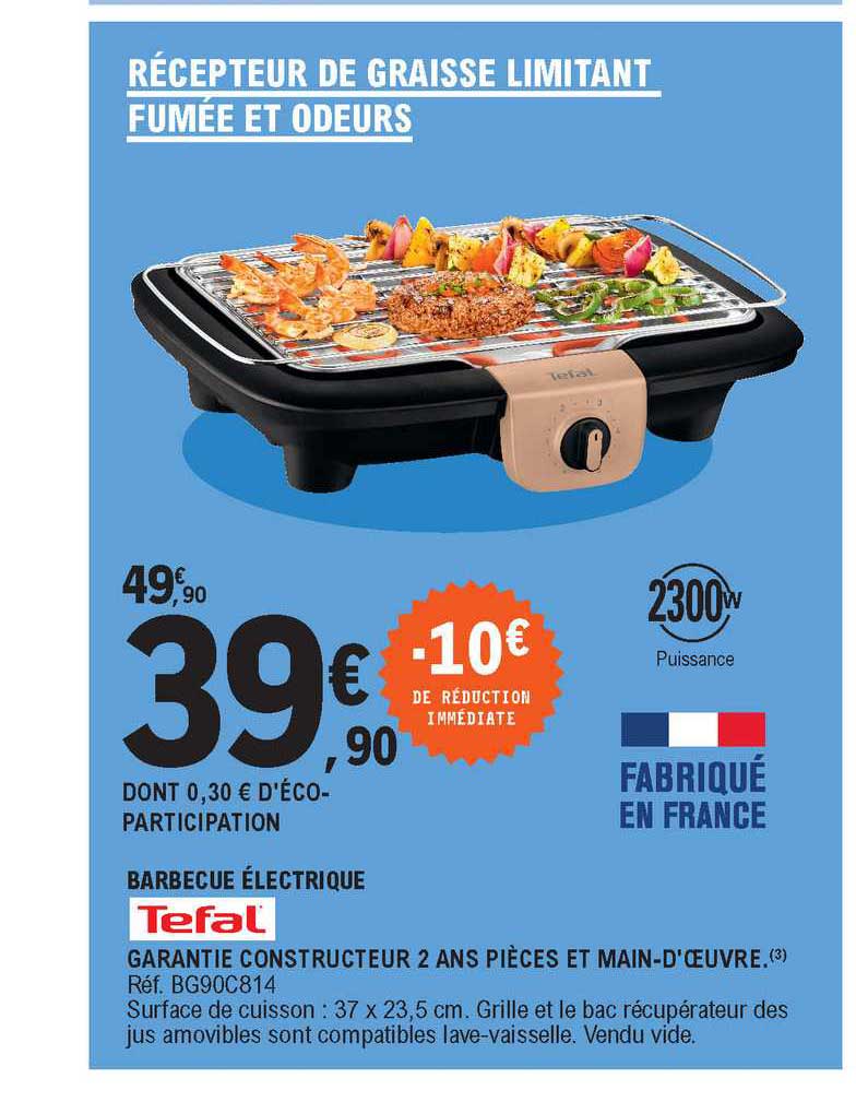 Barbecue électrique Tefal