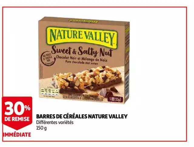 barres de céréales nature valley