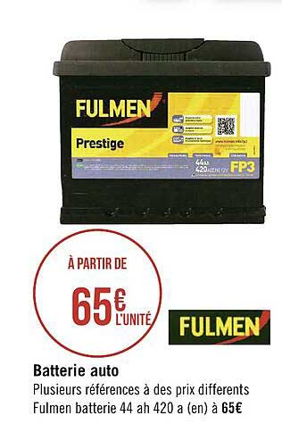 batterie auto fulmen