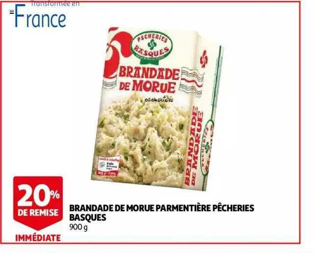 brandade de morue parmentière pêcherie basques