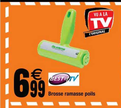 brosse ramasse poils best of tv