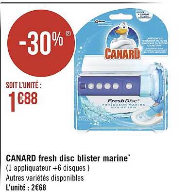 canard fresh disc blister marine