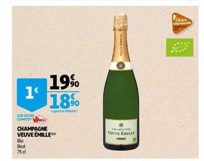 champagne veuve émille