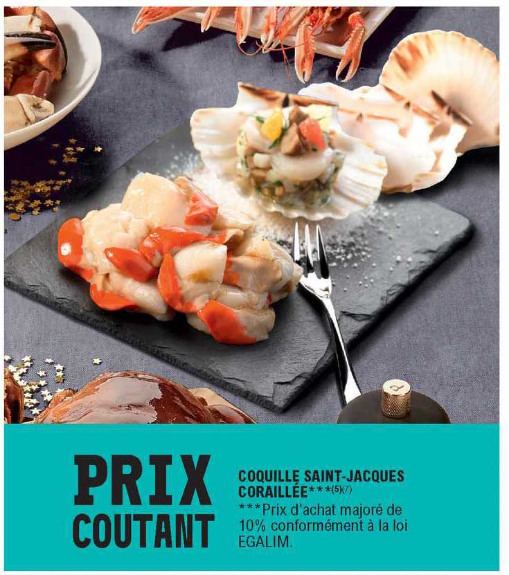 coquille saint-jacques coraillée