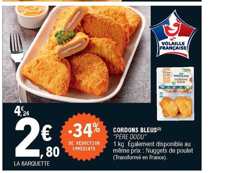 cordons bleus "père dodu"