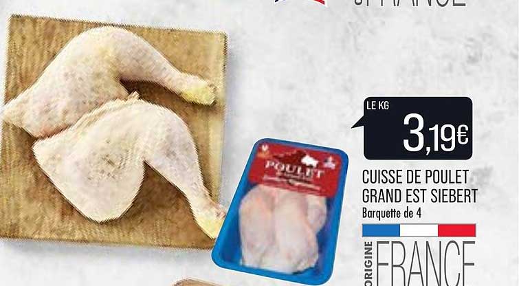 cuisse de poulet grand est siebert