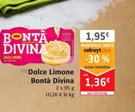 dolce limone bontà divina