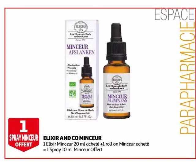 elixir and co minceur