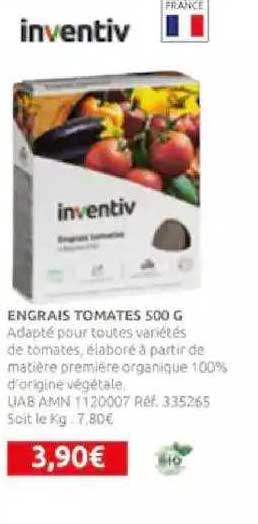 Engrais Tomates 500 G Inventiv