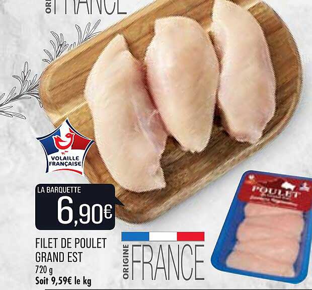 filet de poulet grand est