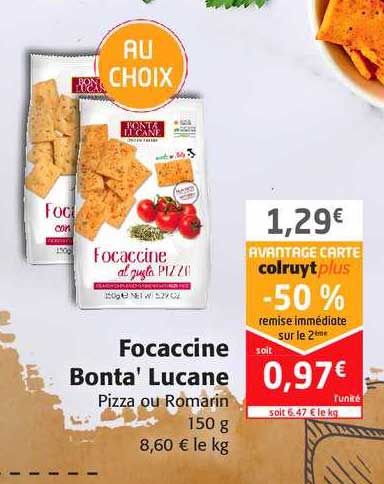 focaccine bonta lucane