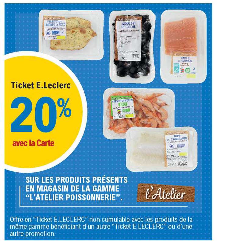 la gamme "l'atelier poissonnerie"