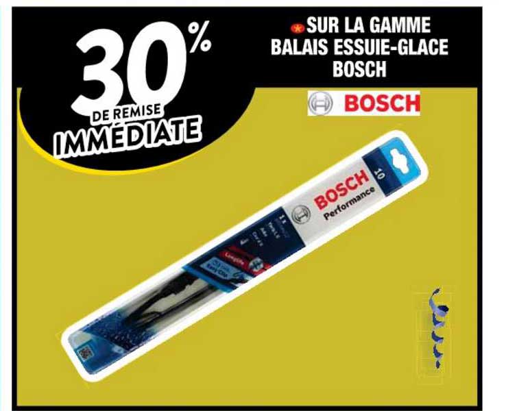 la gamme balais essuie-glace bosch