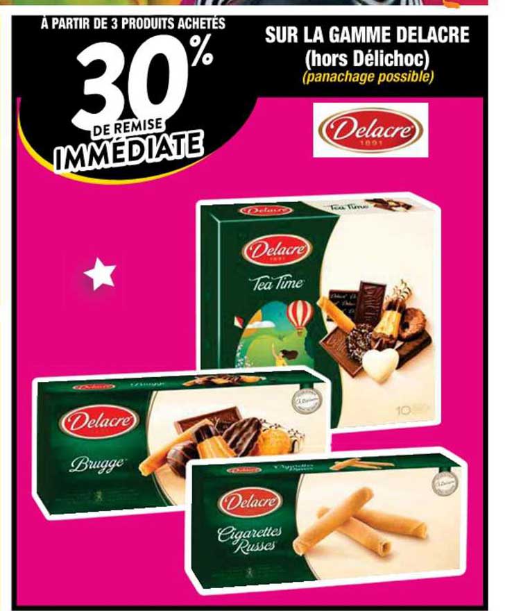 La Gamme Delacre (hors Délichoc)