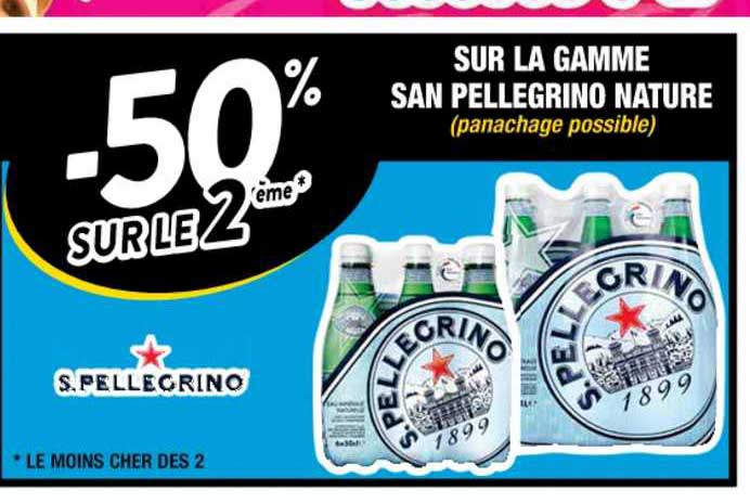 la gamme san pellegrino nature
