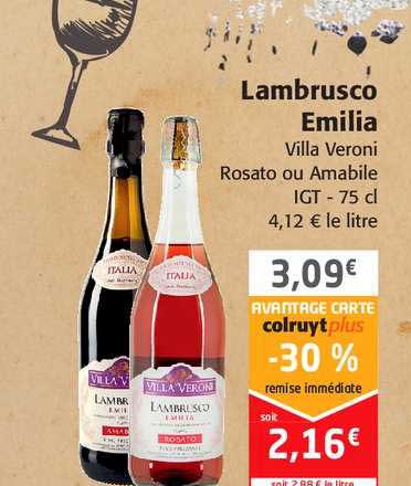 lambrusco emilia villa veroni