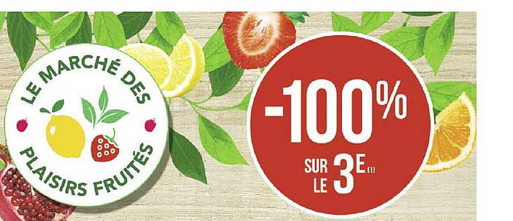 le marché des plaisirs fruités