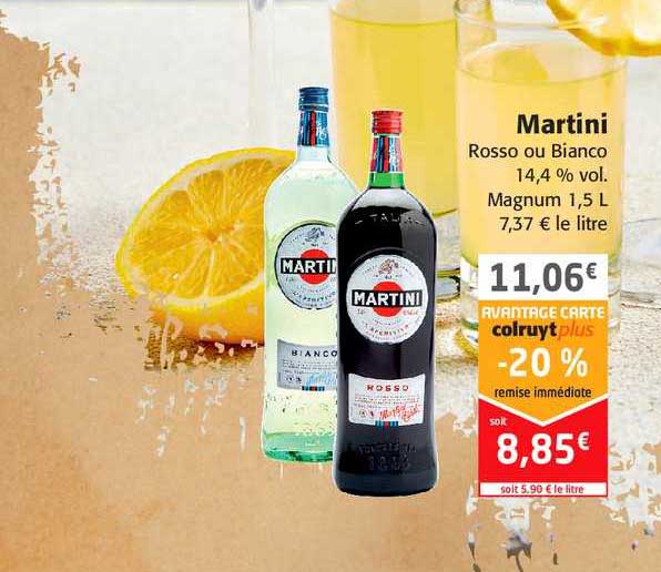 Martini Rosso Ou Bianco