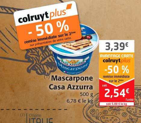 mascarpone casa azzurra