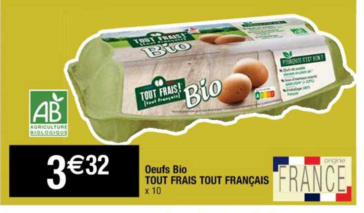 Oeufs Bio Tout Frais Tout Français