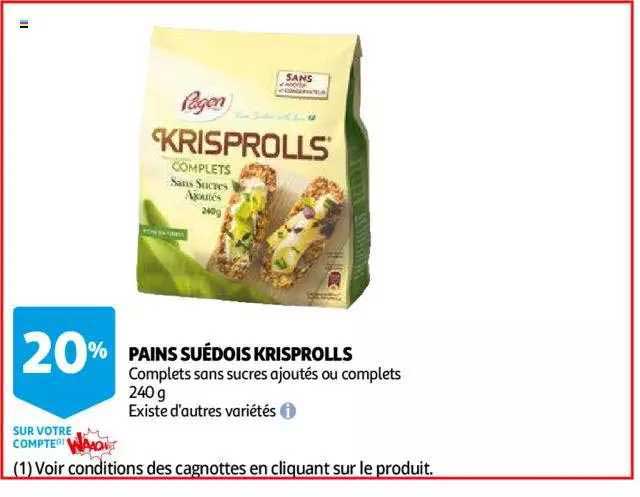 Pains Suédois Krisprolls