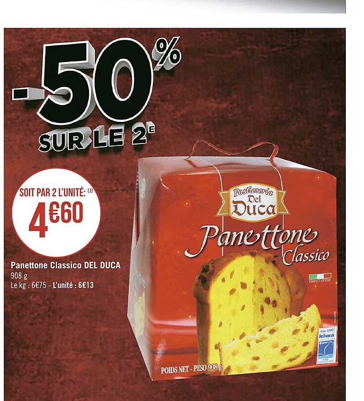 panettone classico del duca