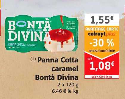 panna cotta caramel bontà divina