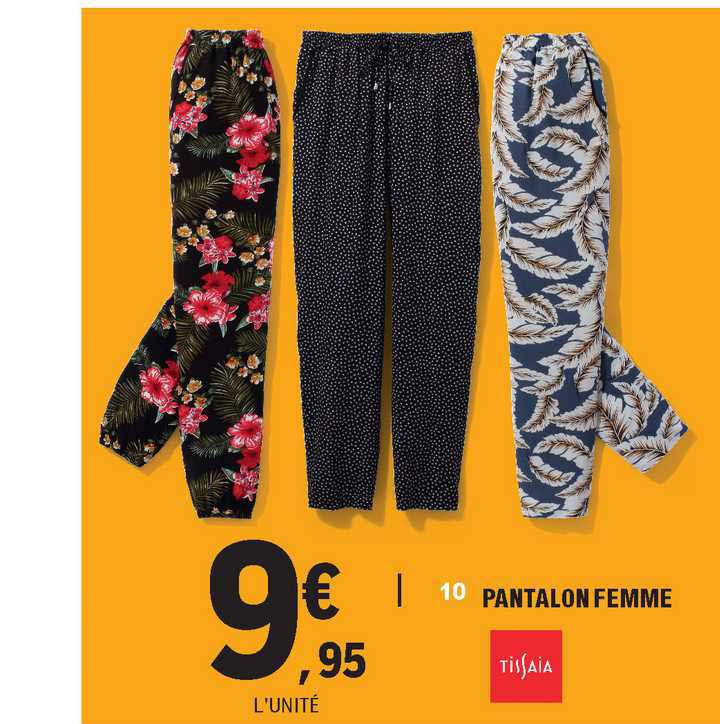 Pantalon Femme Tissaia