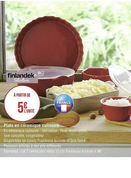 plats en céramique culinaire finlandek^