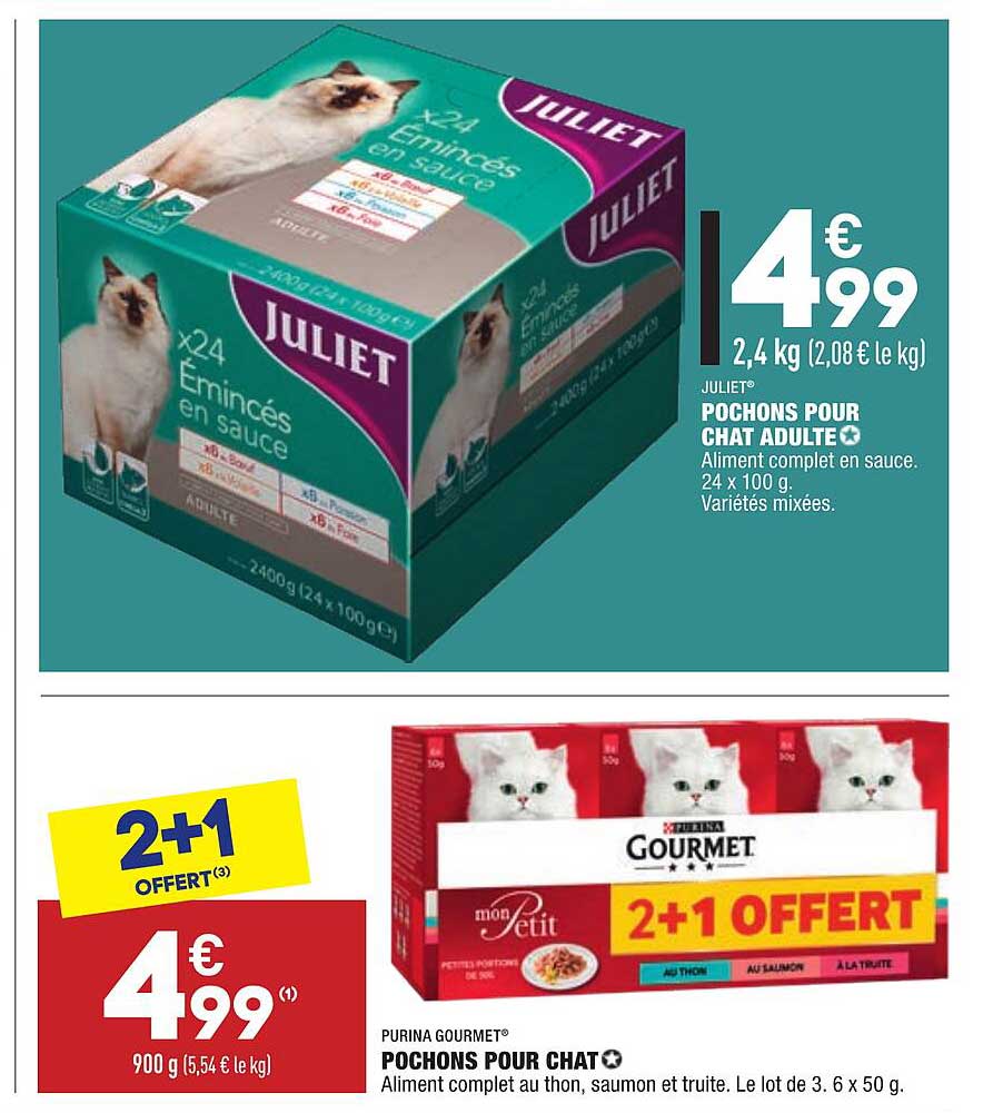 Pochons Pour Chat Purina Gourmet