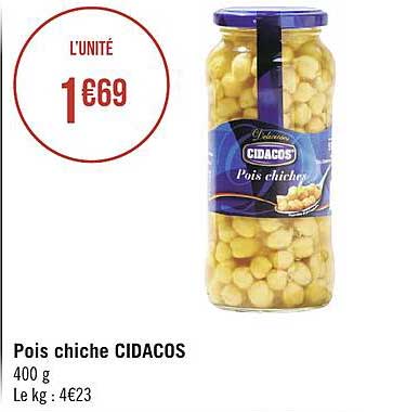 pois chiche cidacos