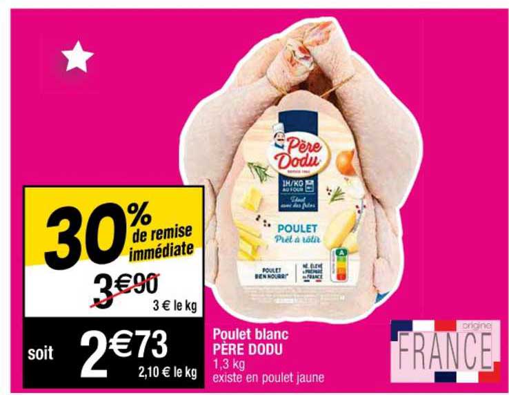 poulet blanc père dodu