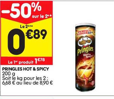 pringles hot & spicy